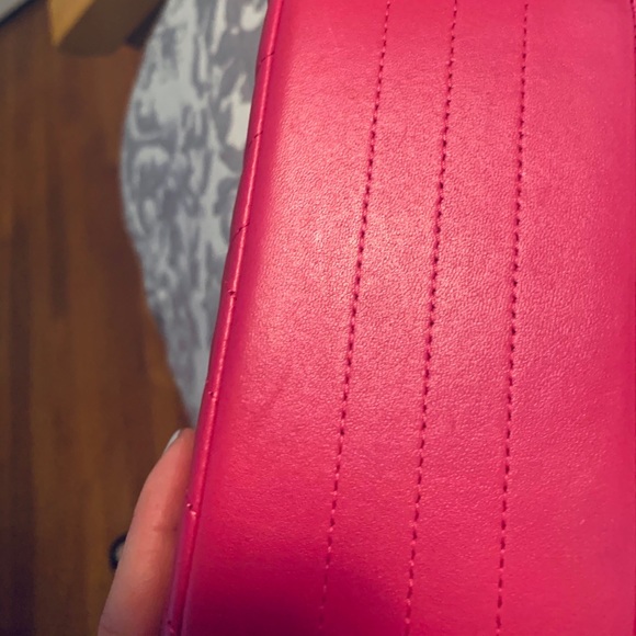 SOLD 😊 Chanel Square Mini Bag - Dark Pink 💕 - Picture 10 of 12